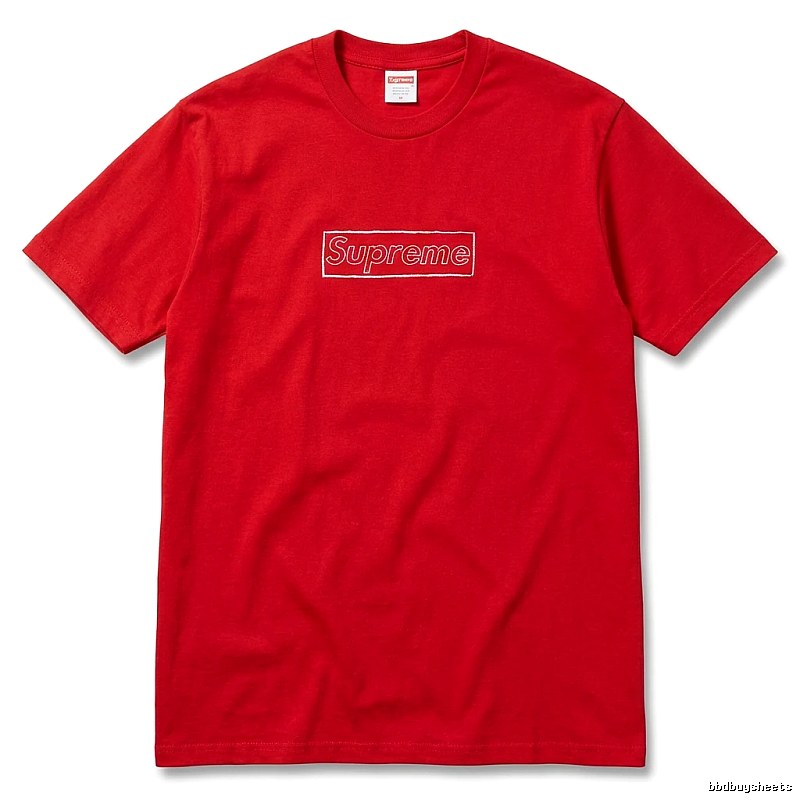 Supreme basic red T-shirt