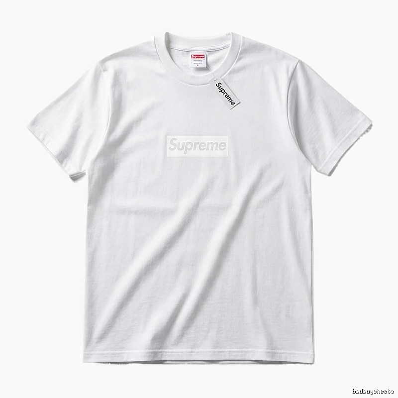Supreme basic simple white T-shirt