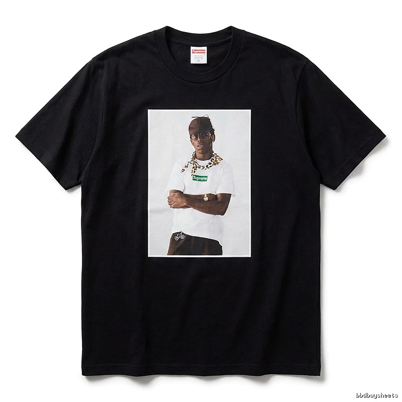 Supreme Portrait Style Black T-shirt