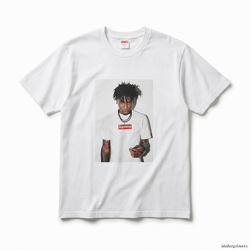 Supreme Portrait Style White T-shirt