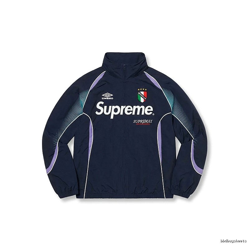 Supreme sporty dark blue jacket