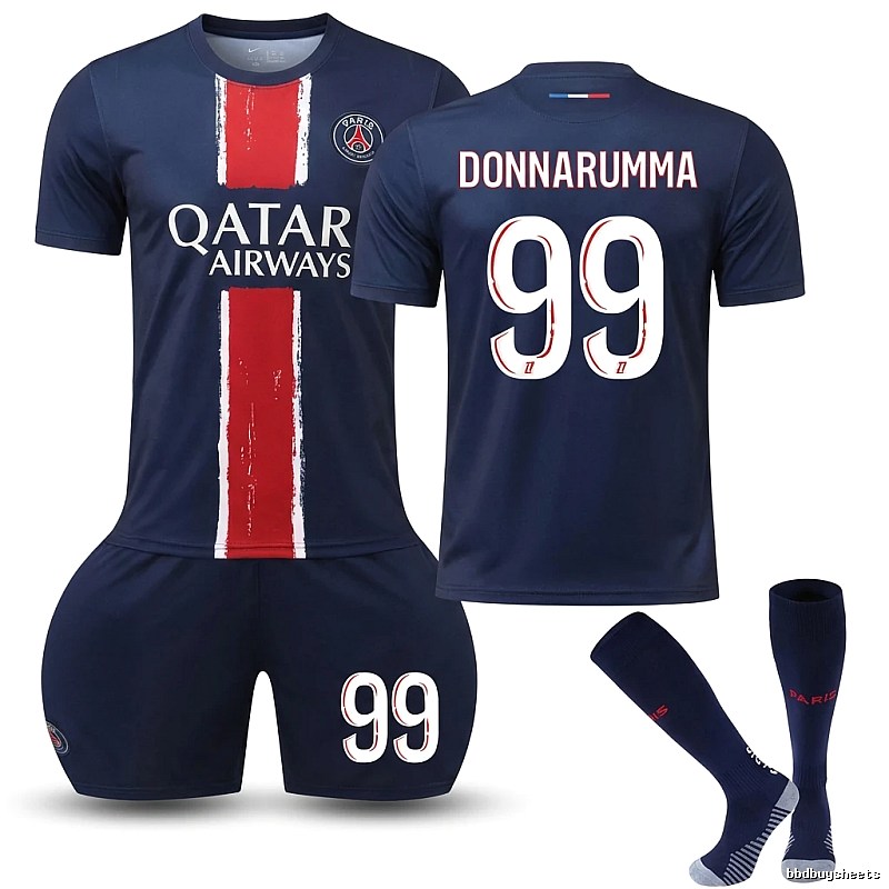 The No. 99 dark blue jersey of Paris Saint-Germain.