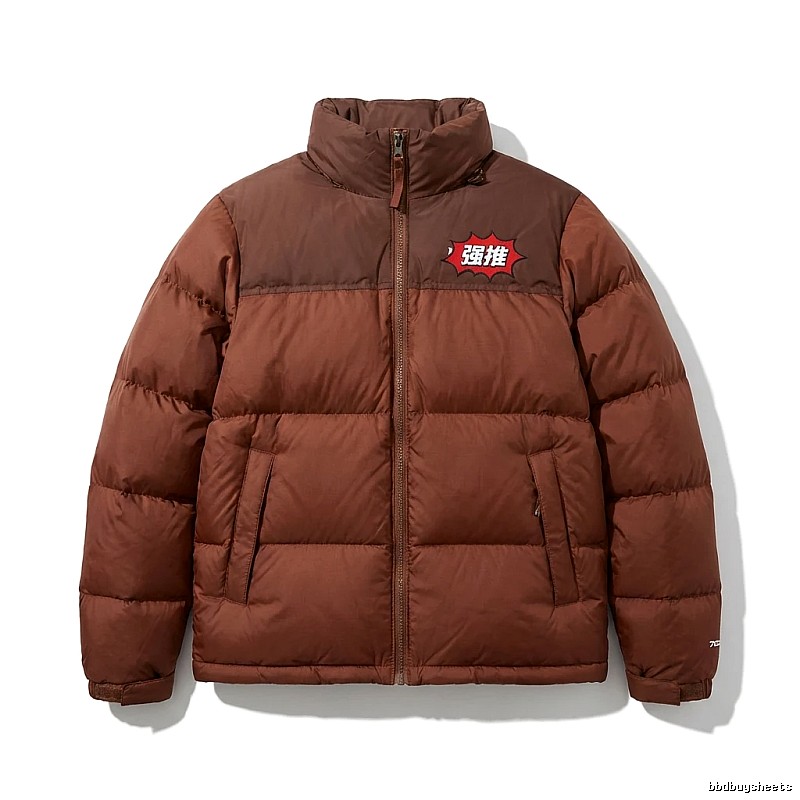 The North Face Mocha Brown Down Jacket