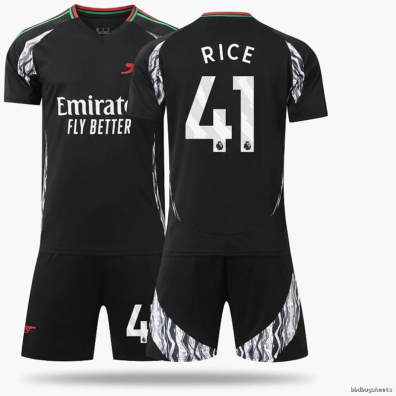The trendy and cool black jersey of Arsenal.