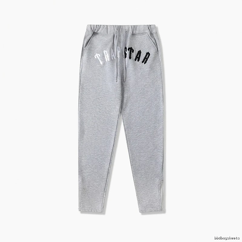 Trapstar Letter Style Grey Sweatpants