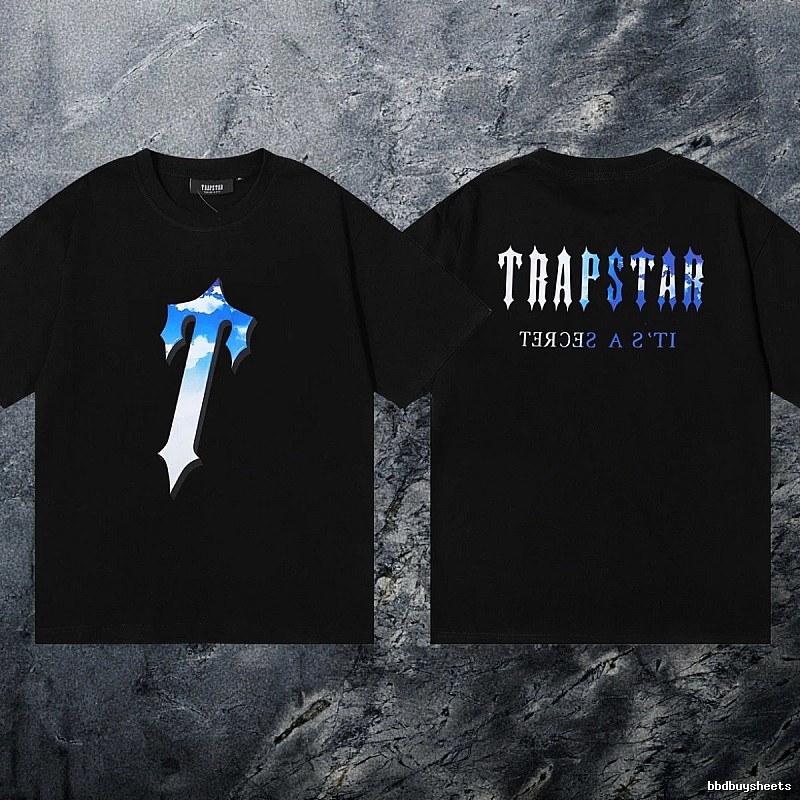 Trapstar Logo Detail Keys graphic T-shirt Black White Key with Functional Detail