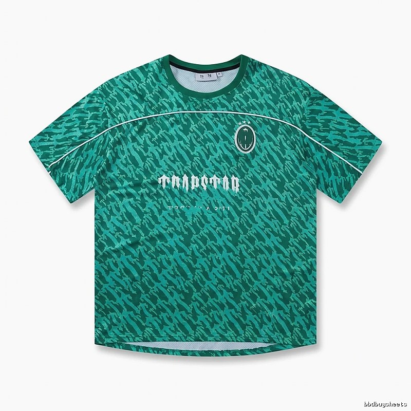 Trapstar Printed Trendy Green T-shirt