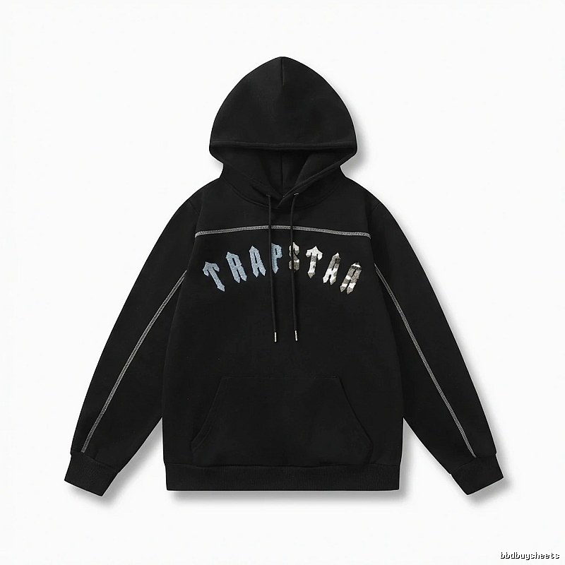Trapstar Trendy Black Hoodie