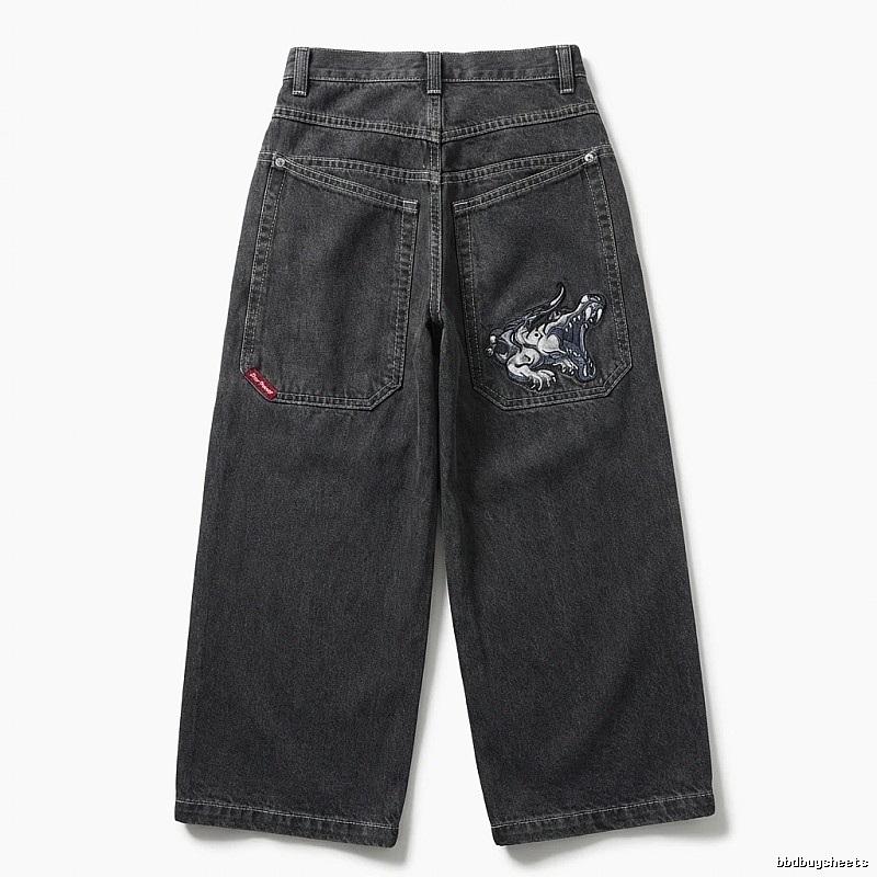 Y2K dark style jeans